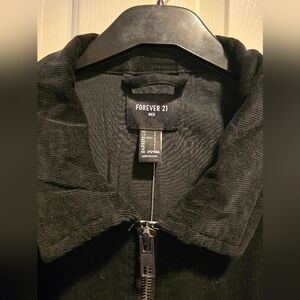 Forever 21 Black Corduroy Jacket